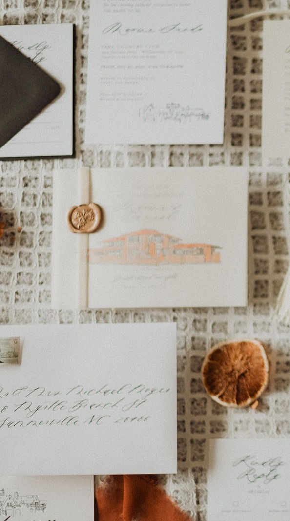 Wedding calligraphy